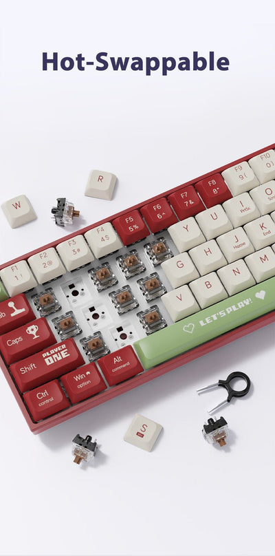 68 - Key Mechanical Keyboard - herk