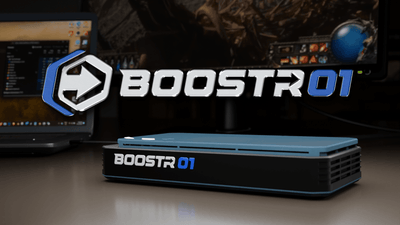 7600M eGPU Oculink GPU Dock - AMD Radeon RX 7600M XT RDNA3.0 8GB GDDR6 - BoostR-EGPU - Herk Computing