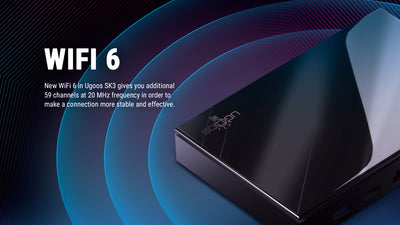 UGOOS SK3 8K RockChip RK3588S2-DV Android TV Box 8GB DDR4 + 128GB eMMC