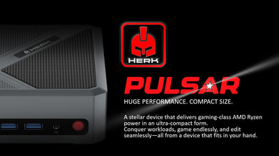 Herk Pulsar - 5825u Tiny Mini PC - 32GB + 1TB - Herk Computing