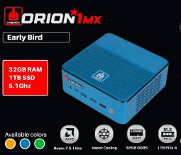Herk Orion Max (7840HS) - 32GB + 1TB - Herk Computing