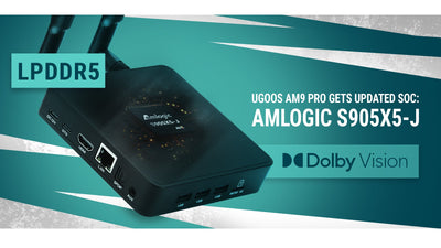 Ugoos AM9 PRO Dolby Vision DDR5 Android 14 Amlogic S905X5-J Smart TV BOX - Ships NOW - Herk Computing