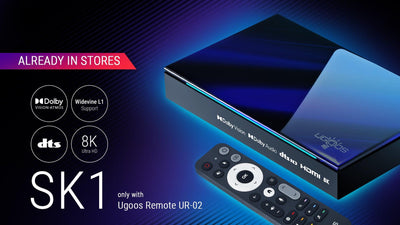 Ugoos SK1 Dolby Vision Atmos DTS HD HDMI 8K Widevine TV Box - Ships NOW - Herk Computing