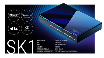Ugoos SK1 Dolby Vision Atmos DTS HD HDMI 8K Widevine TV Box - Ships NOW - Herk Computing