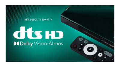 Ugoos SK1 LITE 8K UHD TV Box Amlogic S928X-K Android 11.0 LPDDR4 4GB RAM 64GB ROM WiFi6 1000M BT5.2 USB3.0 Support AV1 H.265 8K 60fps VP9 HDR Box - Herk Computing