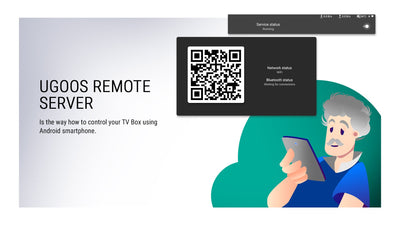 Ugoos SK1 LITE 8K UHD TV Box Amlogic S928X-K Android 11.0 LPDDR4 4GB RAM 64GB ROM WiFi6 1000M BT5.2 USB3.0 Support AV1 H.265 8K 60fps VP9 HDR Box - Herk Computing