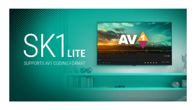 Ugoos SK1 LITE 8K UHD TV Box Amlogic S928X-K Android 11.0 LPDDR4 4GB RAM 64GB ROM WiFi6 1000M BT5.2 USB3.0 Support AV1 H.265 8K 60fps VP9 HDR Box - Herk Computing